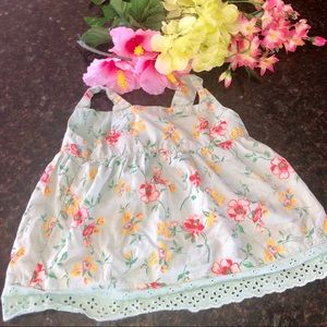 Oshkosh toddler dress tank top shirt button blouse